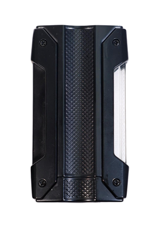 Cohiba Tek Torch Pürmüz Delicili Siyah Metal Puro Çakmağı