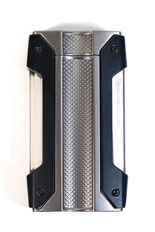 Cohiba Tek Torch Pürmüz Delicili Siyah Gunmetal Metal Puro Çakmağı