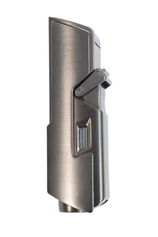 Cohiba Tek Torch Pürmüz Delici İğneli Gunmetal Metal Puro Çakmağı