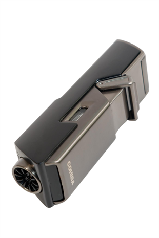 Cohiba Tek Torch Pürmüz Delici İğneli Siyah Metal Puro Çakmağı