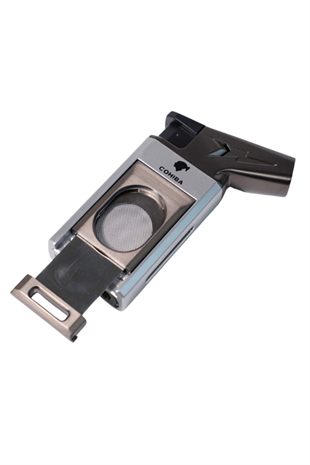 Cohiba Tek Torch Pürmüz Gümüş Puro Çakmağı