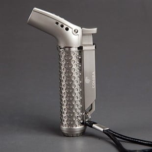 Cohiba Tek Torch Pürmüz Silver Masa Tipi Puro Çakmağı