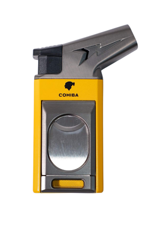 Cohiba Tek Torch Pürmüz Sarı Puro Çakmağı