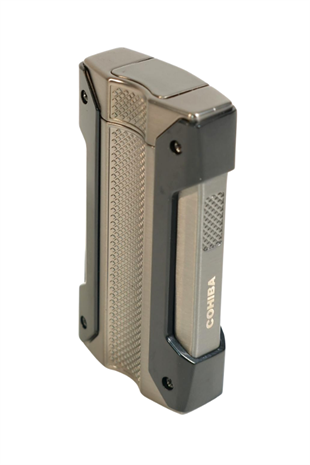 Cohiba Tek Torch Pürmüz Delicili Siyah Gunmetal Metal Puro Çakmağı