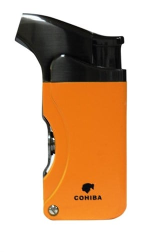 Cohiba Tek Torch Pürmüz Delicili Sarı Puro Çakmağı