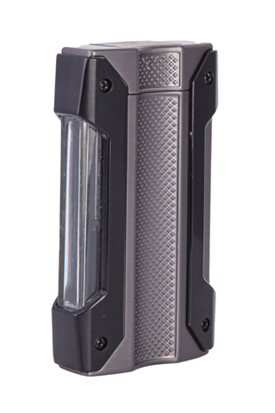 Cohiba Tek Torch Pürmüz Siyah-Gunmetal Metal Puro Çakmağı