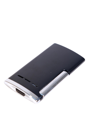 Cohiba Tek Torch Perde Alev Slim 7 Dizayn Siyah Metal Puro Çakmağı