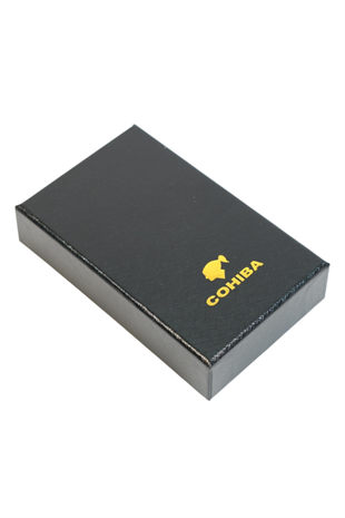 Cohiba Tek Torch Pürmüz Delicili Bronz Siyah Metal Puro Çakmağı