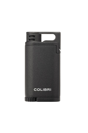 Colibri Belmont Tek Torch Pürmüz Metalik Siyah Puro Çakmağı