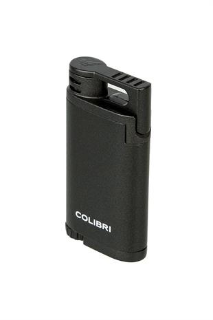 Colibri Belmont Tek Torch Pürmüz Metalik Siyah Puro Çakmağı