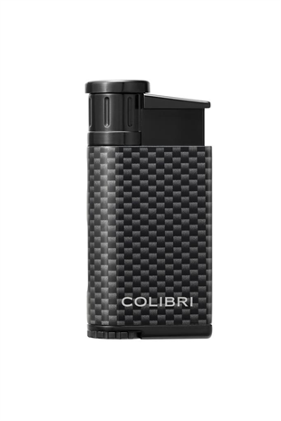 Colibri Evo Tek Torch Pürmüz Siyah Karbonfiber Puro Çakmağı