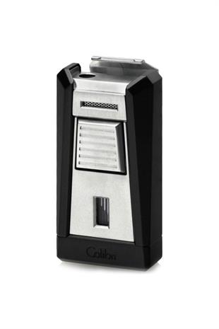 Colibri Stealth Tek Torch Pürmüz 1 Siyah-Gümüş Puro Çakmağı