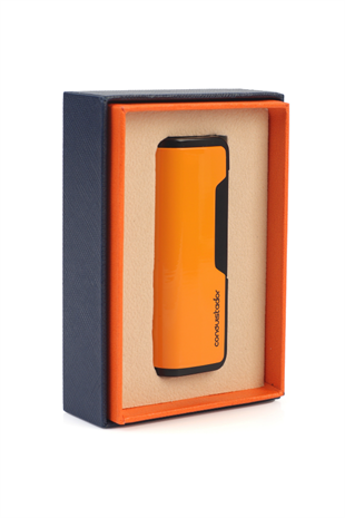 Conquistador Tek Torch Pürmüz Sarı Siyah Metal Puro Çakmağı
