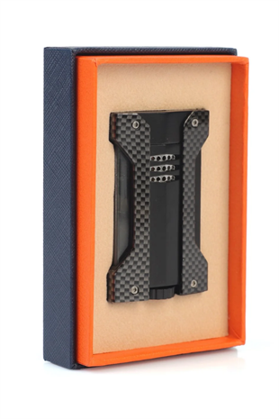 Conquistador Tek Torch Pürmüz Karbon Siyah Defi Extreme Dizayn Metal Puro Çakmağı