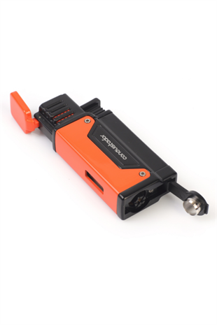 Conquistador Tek Torch Pürmüz Turuncu Siyah Delicili Metal Puro Çakmağı