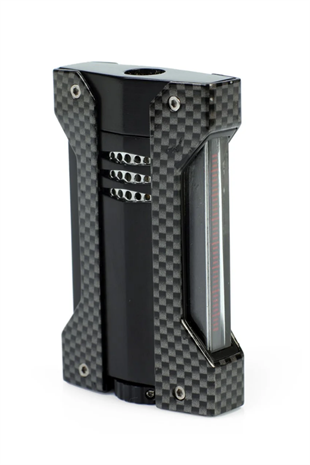 Conquistador Tek Torch Pürmüz Karbon Siyah Defi Extreme Dizayn Metal Puro Çakmağı