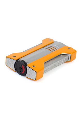 Conquistador Tek Torch Pürmüz Turuncu Gümüş Defi Extreme Dizayn Metal Puro Çakmağı