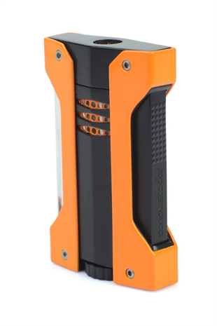 Conquistador Tek Torch Pürmüz Turuncu Siyah Defi Extreme Dizayn Metal Puro Çakmağı