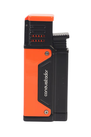 Conquistador Tek Torch Pürmüz Turuncu Siyah Delicili Metal Puro Çakmağı