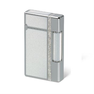 Zino Davidoff C05 Çift Alevli Elmas İşlemeli Puro Çakmağı 31941