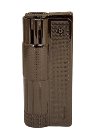 PremiumQuality Gunmetal Tek Torch Pürmüz Metal Puro Çakmağı