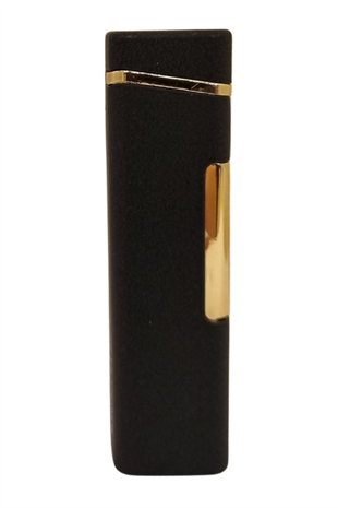 PremiumQuality Siyah Tek Torch Pürmüz Metal Puro Çakmağı