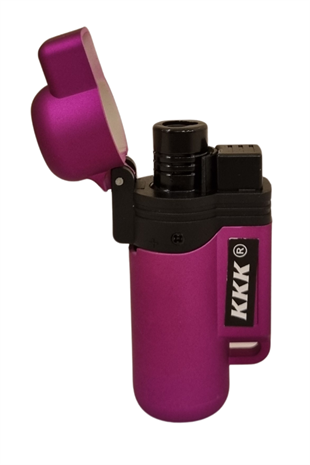 PremiumQuality Pembe Plastik Tek Torch Pürmüz Puro Çakmağı