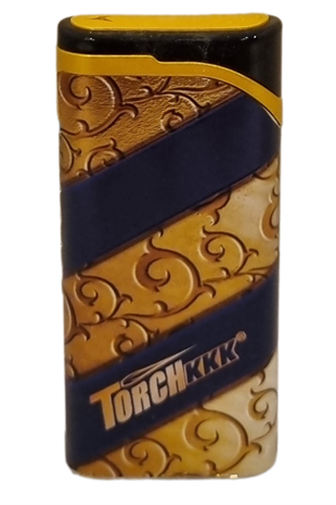 PremiumQuality Gold - Siyah Tek Torch Pürmüz Plastik Puro Çakmağı