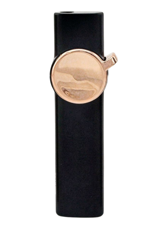 PremiumQuality Siyah Tek Torch Pürmüz Metal Puro Çakmağı