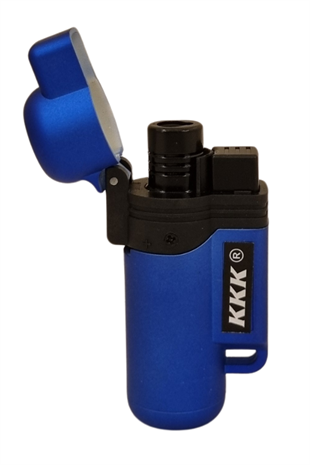 PremiumQuality Lacivert Plastik Tek Torch Pürmüz Puro Çakmağı