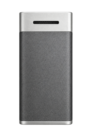 Guevara Gunmetal-Gümüş Perde Alev Metal Puro Çakmağı
