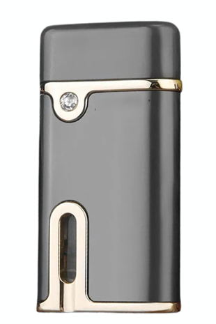 Honest Gunmetal Tek Torch Pürmüz Metal Puro Çakmağı