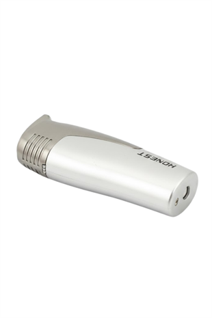 Honest Tek Torch Pürmüz Gümüş Puro Çakmağı