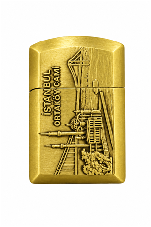 Hunter Soft Flame İstanbul Ortaköy Design Gold Çakmak