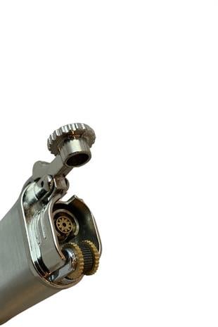 Hunter Tek Torch Pürmüz Gümüş Puro Çakmağı
