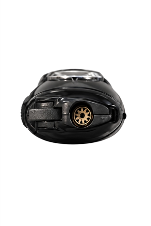 Hunter Tek Torch Pürmüz Siyah Slim Metal Puro Çakmağı & Stres Çarkı