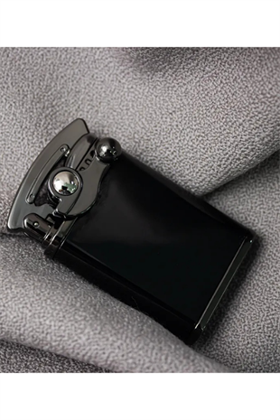 Jobon Tek Torch Pürmüz Siyah Gunmetal Metal Puro Çakmağı