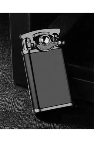 Jobon Tek Torch Pürmüz Siyah Gunmetal Metal Puro Çakmağı