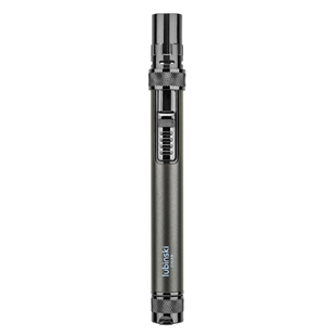 Lubinski Yeni Seri Slim Tek Torch Delicili Ve İğneli Puro Çakmağı Gunmetal