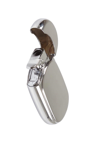 Parmida Tek Torch Pürmüz Gümüş Metal Puro Çakmağı