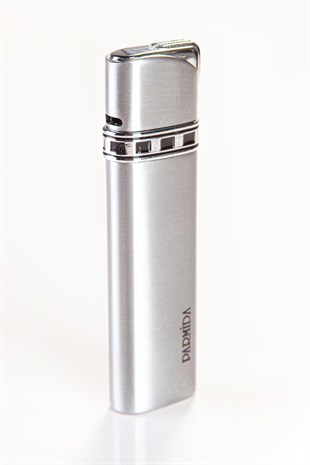 Parmida Tek Torch Pürmüz Gümüş Puro Çakmağı