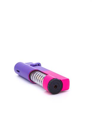 Parmida Tek Torch Pürmüz Mor-Pembe Puro Çakmağı