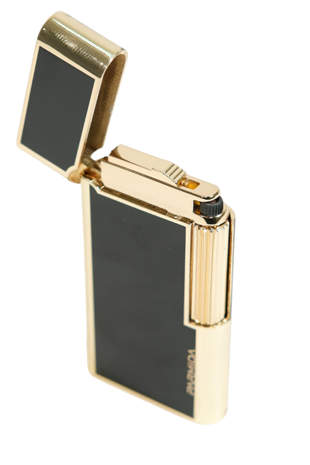 Parmida Soft Flame Siyah Gold Metal Puro Çakmağı