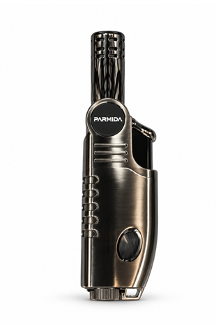 Parmida Tek Torch Pürmüz Gunmetal Metal Puro Çakmağı