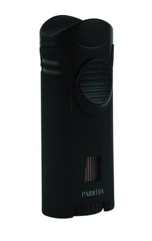 Parmida Tek Torch Pürmüz Siyah Puro Çakmağı