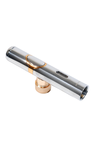 Parmida Tek Torch Pürmüz Delicili Gümüş Metal Puro Çakmağı