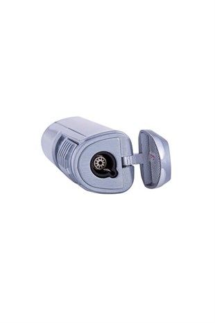 TR3514 Parmida Tek Torch Pürmüz Gümüş Puro Çakmağı