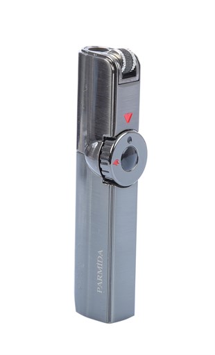 Parmida Tek Torch Pürmüz Gunmetal Puro Çakmağı