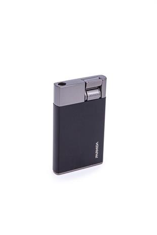 Parmida Tek Torch Pürmüz Siyah Gunmetal Metal Puro Çakmağı
