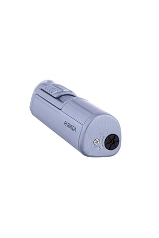 TR3514 Parmida Tek Torch Pürmüz Gümüş Puro Çakmağı